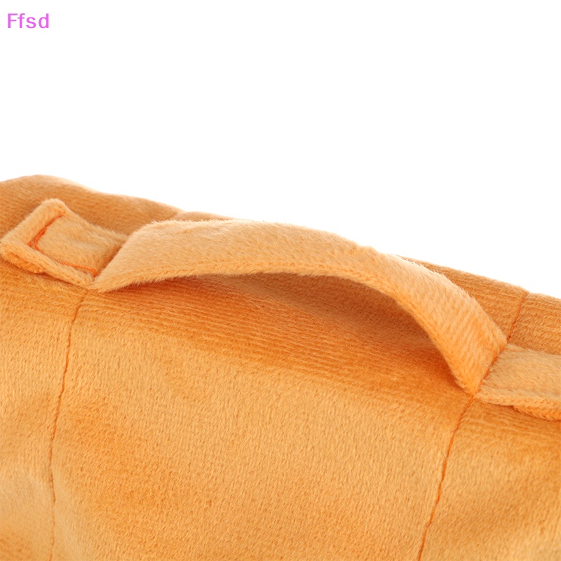 Túi Đeo Chéo Đựng Mỹ Phẩm Hình Bánh Mì Bằng Vải Bông Dễ Thương Dành Cho Bạn Nữ