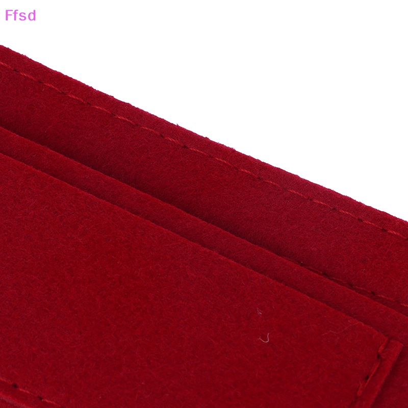 {Ffsd} 1 Túi Đeo Chéo Đựng Thẻ Bằng Vải Nỉ Lót Bên Trong Phong Cách Retro Bán Chạy