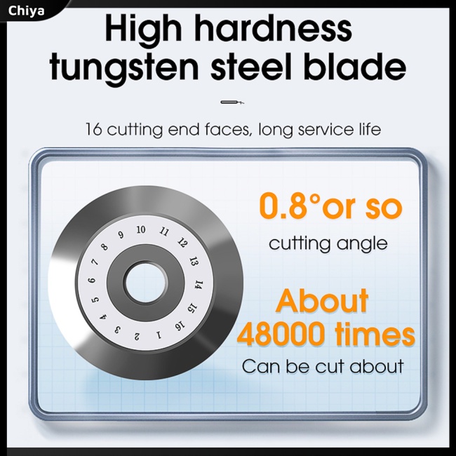 Dụng Cụ Cắt Sợi Quang Độ Chính Xác Cao Aua-6c FTTH 16 Lưỡi