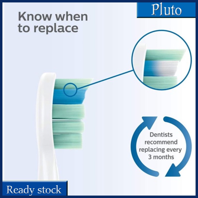 4 Đầu Cọ Thay Thế C1 Cho Philips Sonicare C2 Optimized Panel Hx9023 / 65