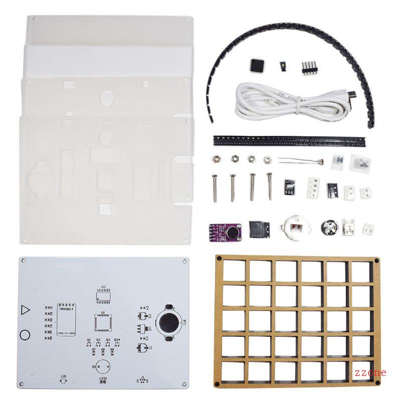 Bảng Đồng Hồ Điện Tử DIY Đa Năng Để Bàn Trang Trí