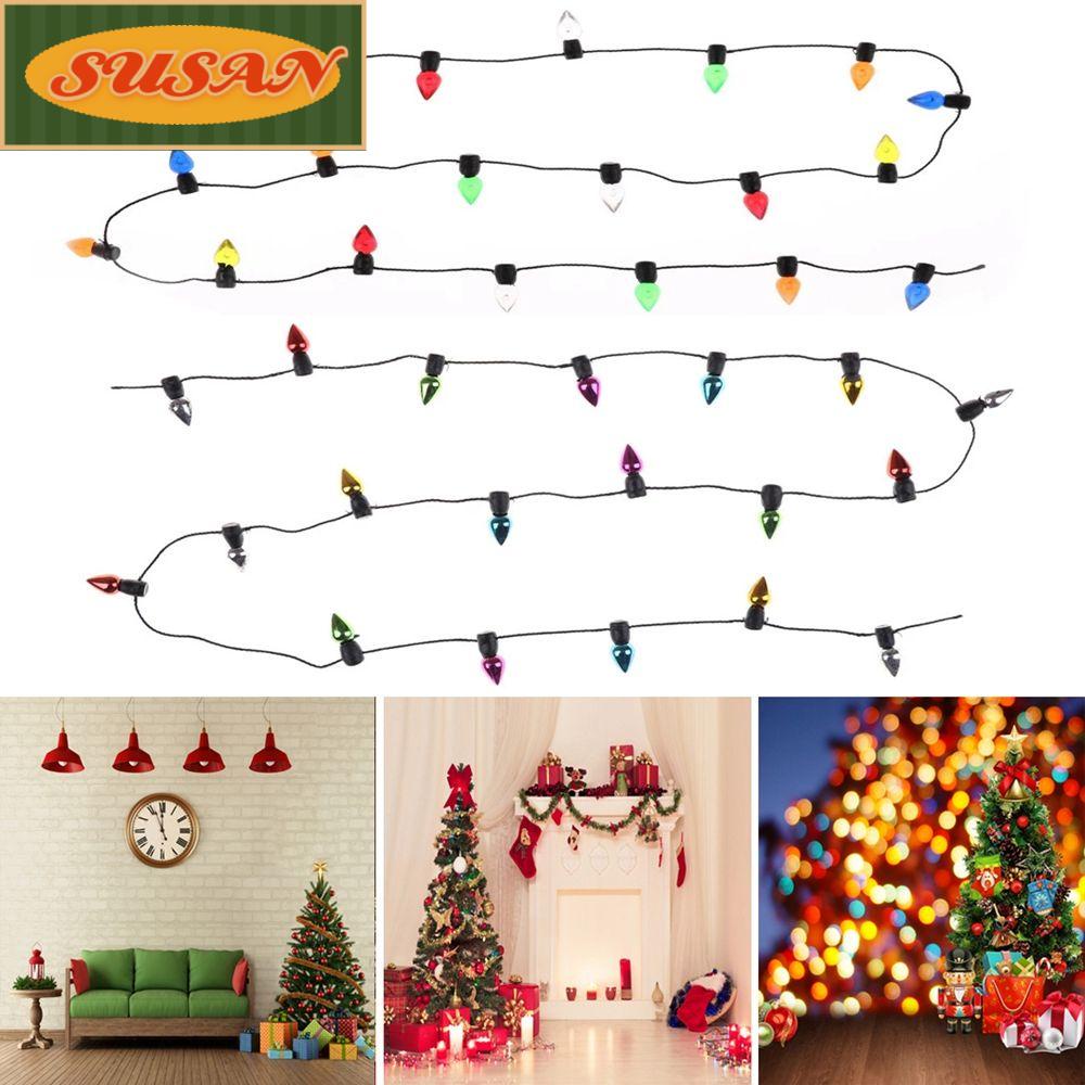 SUSANS Dây Đèn Led 0.5m Chống Nước Trang Trí Giáng Sinh