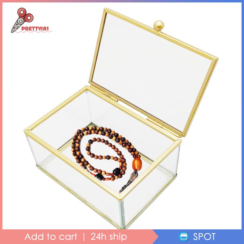 Hộp Kính Đựng Trang Sức Trưng Bày Tiệc Cưới Sáng Tạo