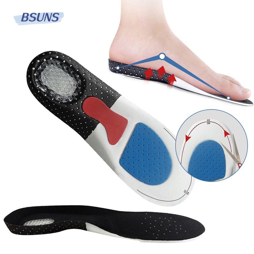 BSUNS 1 Cặp Đế Lót Giày Chỉnh Hình Gót Chân Sau Lưng