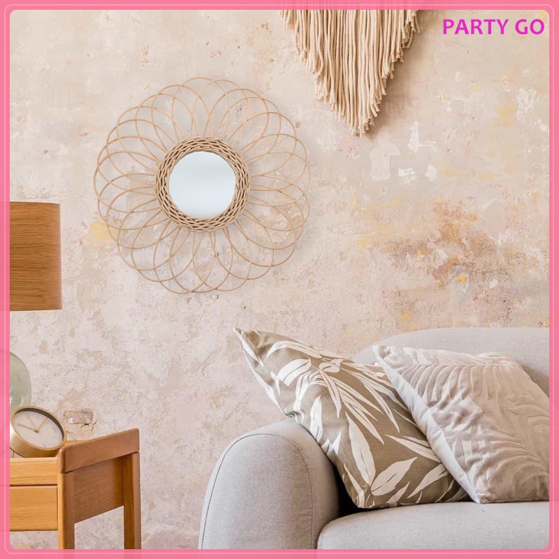 Thảm Treo Tường Trang Trí Tráng Gương Phong Cách Mỹ Dễ Thương