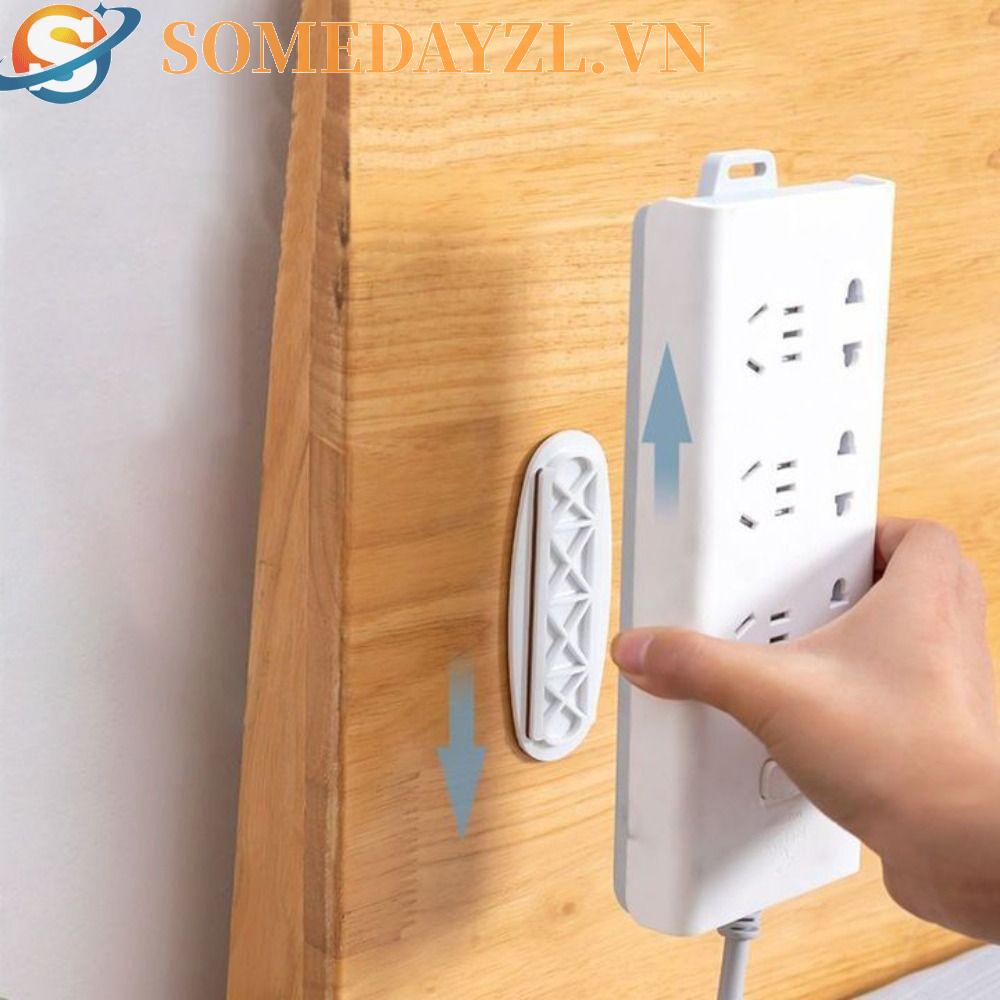 SOMEDAYZL Giá Đỡ Phích Cắm Điện Gắn Tường Không Cần Đục Lỗ