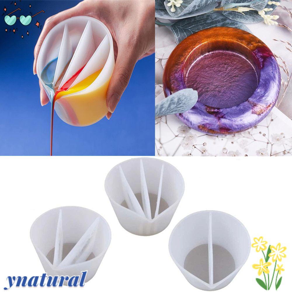 YNATURAL Cốc Đo Lường Làm Trang Sức Bằng Nhựa Resin DIY
