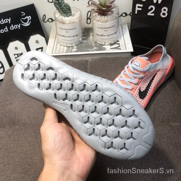 Giày Thể Thao Nam Nữ Siêu Nhẹ Thoáng Khí Free RN Flyknit 2018