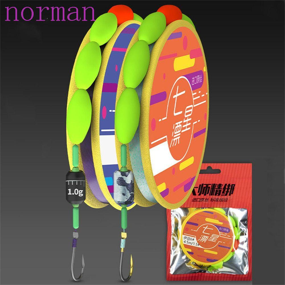 NORMAN Phụ Kiện Chặn Móc Câu Cá Bằng Thép Carbon Tiện Dụng Và Bền