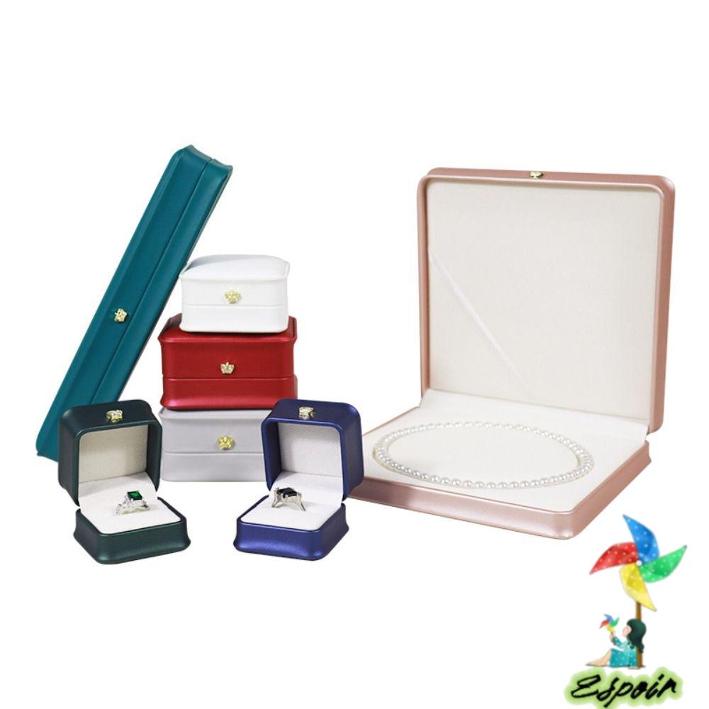 ESPO Hộp Đựng Trang Sức Màu Vàng Hồng / Xanh Navy Mới