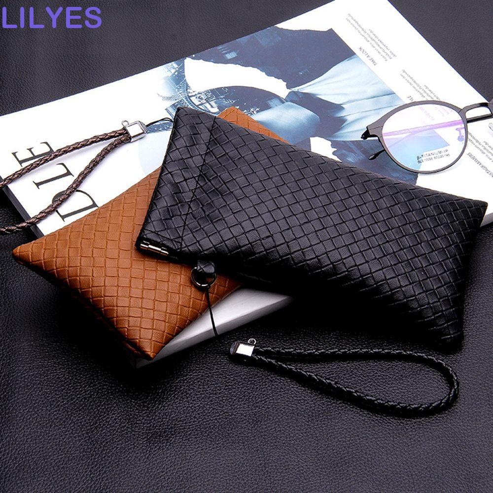 LILYES Hộp Đựng Mắt Kính Bằng Da PU Đơn Giản Dành Cho Nam
