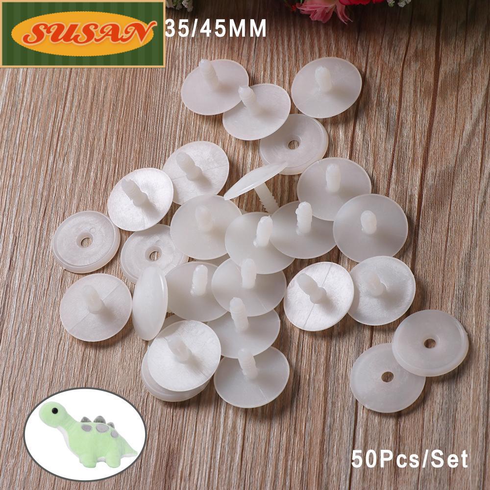 SUSANS Vòng Đệm Nhựa 15 / 20 / 25 / 30 / 35 / 45mm Cho Búp Bê