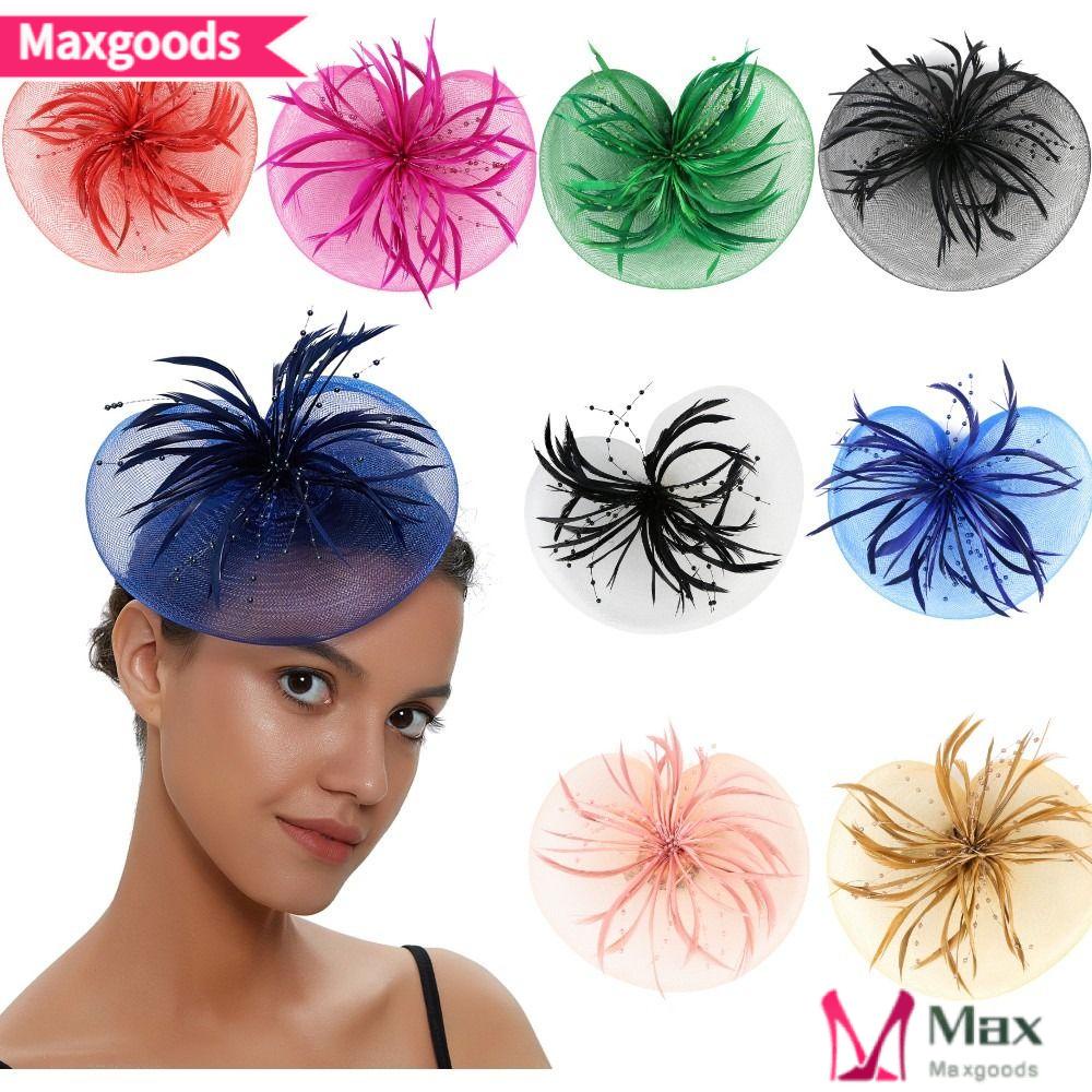 MAXG Cài Tóc Cô Dâu Đính Hoa Sang Trọng