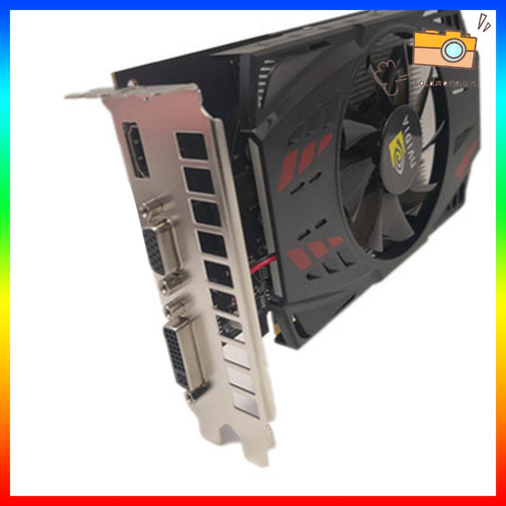 GTX750TI DDR5 Card đồ họa Quạt đơn Card đồ họa máy tính văn phòng Tất cả trong một Màn hình LCD độ nét cao