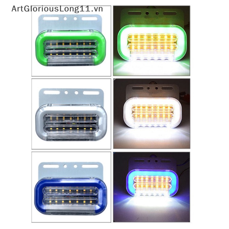 1 Đèn LED Tín Hiệu 12V Gắn Hông Xe Hơi Xe Tải