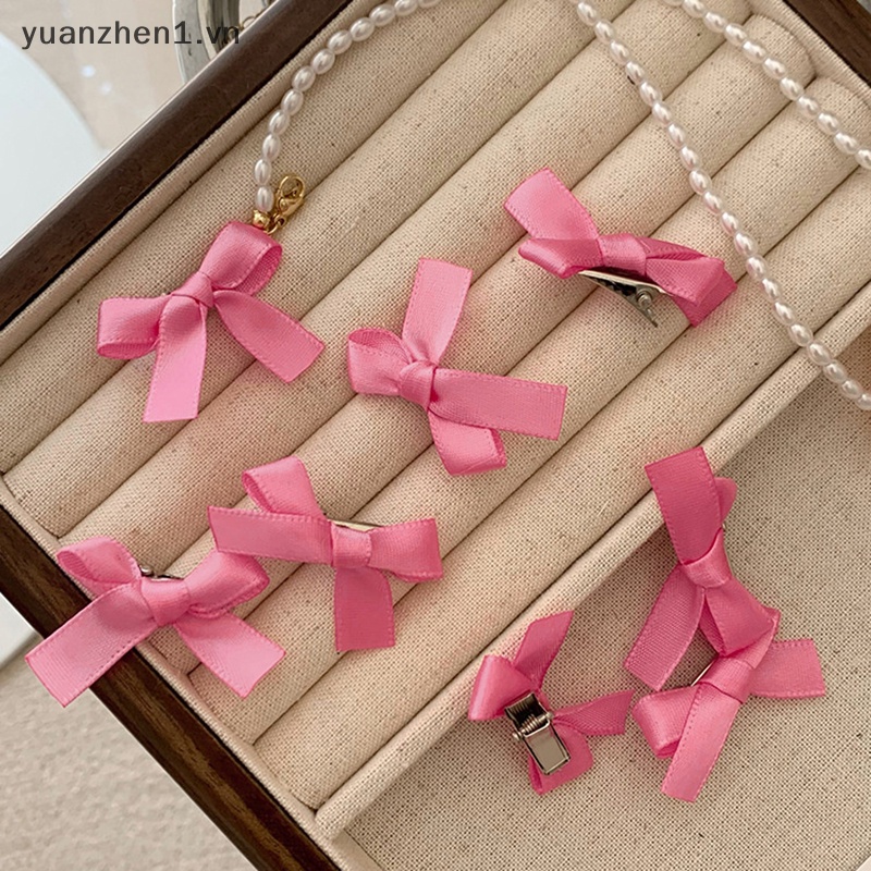 Set 5 Kẹp Tóc Nơ Xinh Xắn Dành Cho Bé Gái