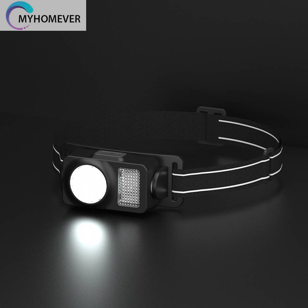 Đèn LED COB Đeo Trán IPX4 Cổng Sạc USB Dùng Khi Đi Cắm Trại