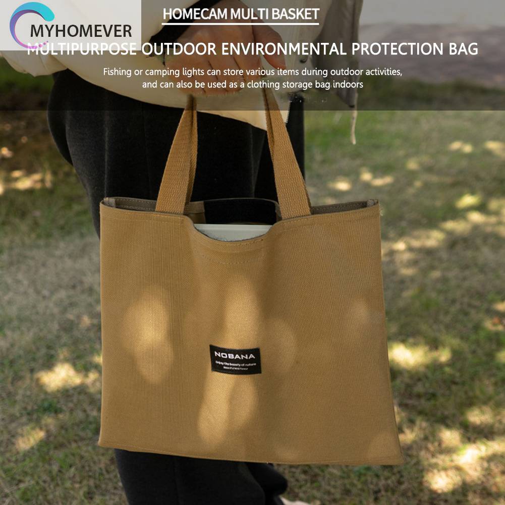 Túi Tote Chống Thấm Nước Đa Năng Kèm Tay Cầm Tiện Dụng Mang Theo Du Lịch Cắm Trại