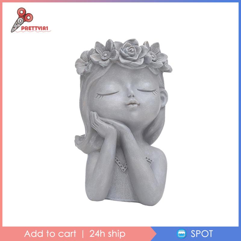 Chậu Hoa Hình Mặt Cười Sáng Tạo Trang Trí Nhà Cửa / Văn Phòng