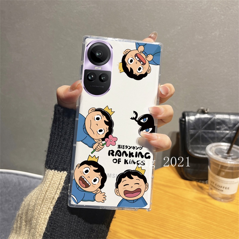 Ốp Điện Thoại Silicon Mềm Chống Rơi Hình Hoàng Tử Cho OPPO Reno10 Pro + Plus 5G Reno 10 Reno10Pro + OPPO A78 4G 2023