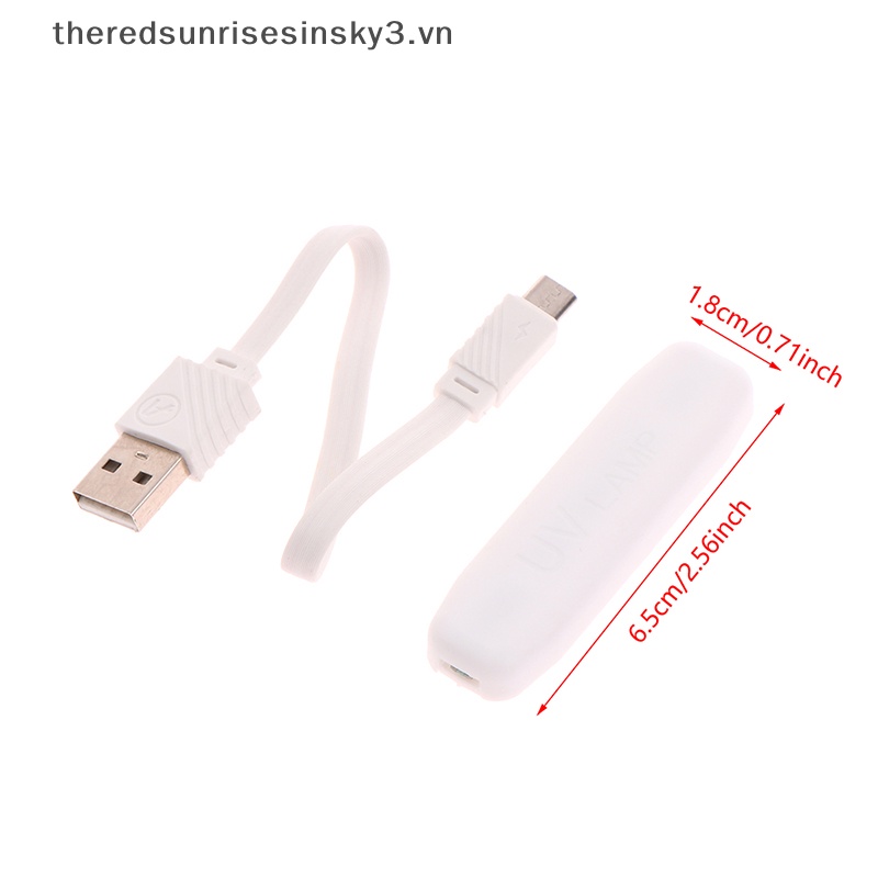 Máy Hong Khô Móng Tay Bằng Tia UV Micro USB Nhỏ Gọn Thời Trang Tiện Dụng Cho Gia Đình