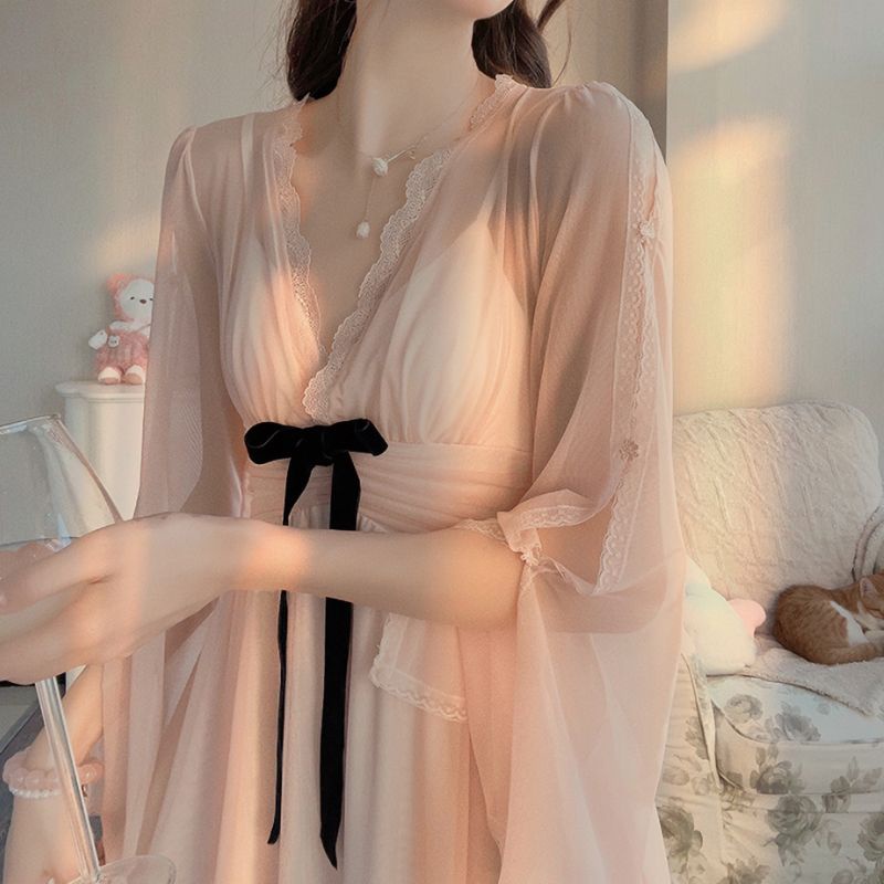 Đầm Ngủ Lưới Cao Cấp Phong Cách Thời Trang Mùa Hè Hàng Mới Dành Cho Nữ