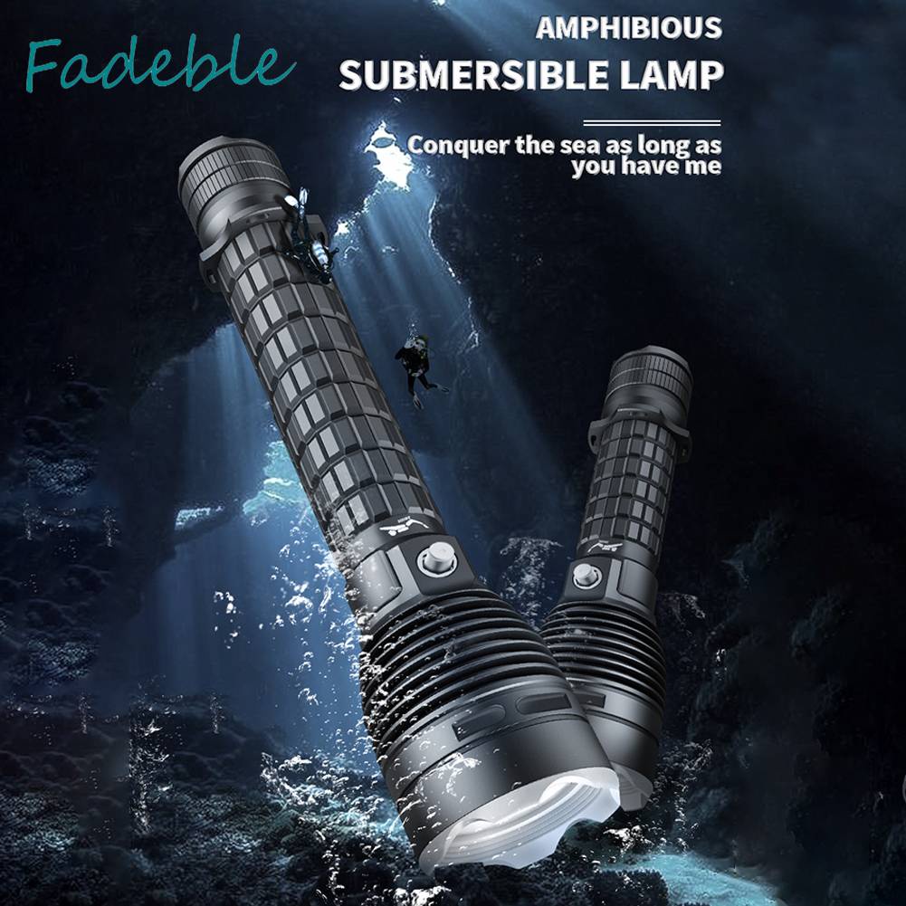 Đèn Pin XHP70 LED 3 Chế Độ Chống Trượt Tiện Dụng Khi Đi Cắm Trại Leo Núi