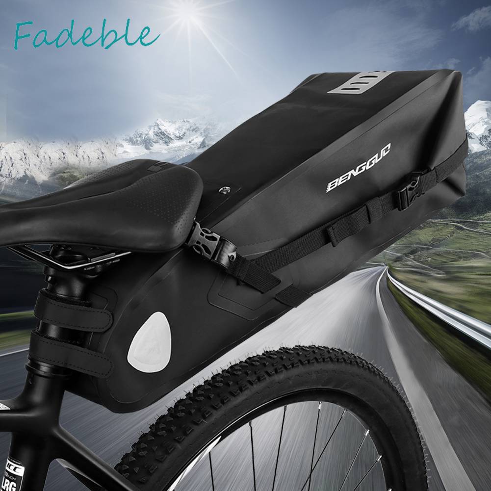 Túi Đựng Đồ Gắn Yên Sau Xe Đạp Leo Núi Gấp Gọn Dung Tích Lớn 10L