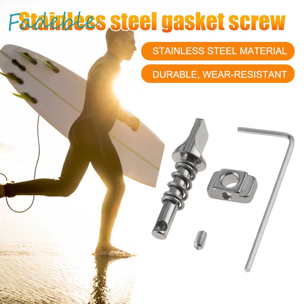 Bộ Ốc Vít Cố Định Tấm Ván Lướt Sóng Bằng Inox Chuyên Dụng