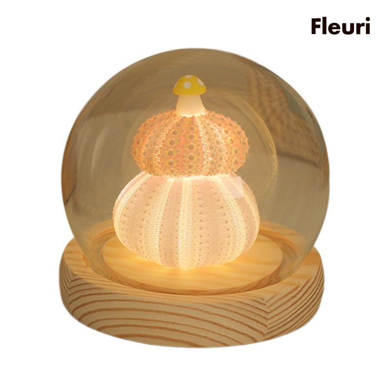 Đèn Ngủ Để Bàn Trang Trí Hình Vỏ Sò