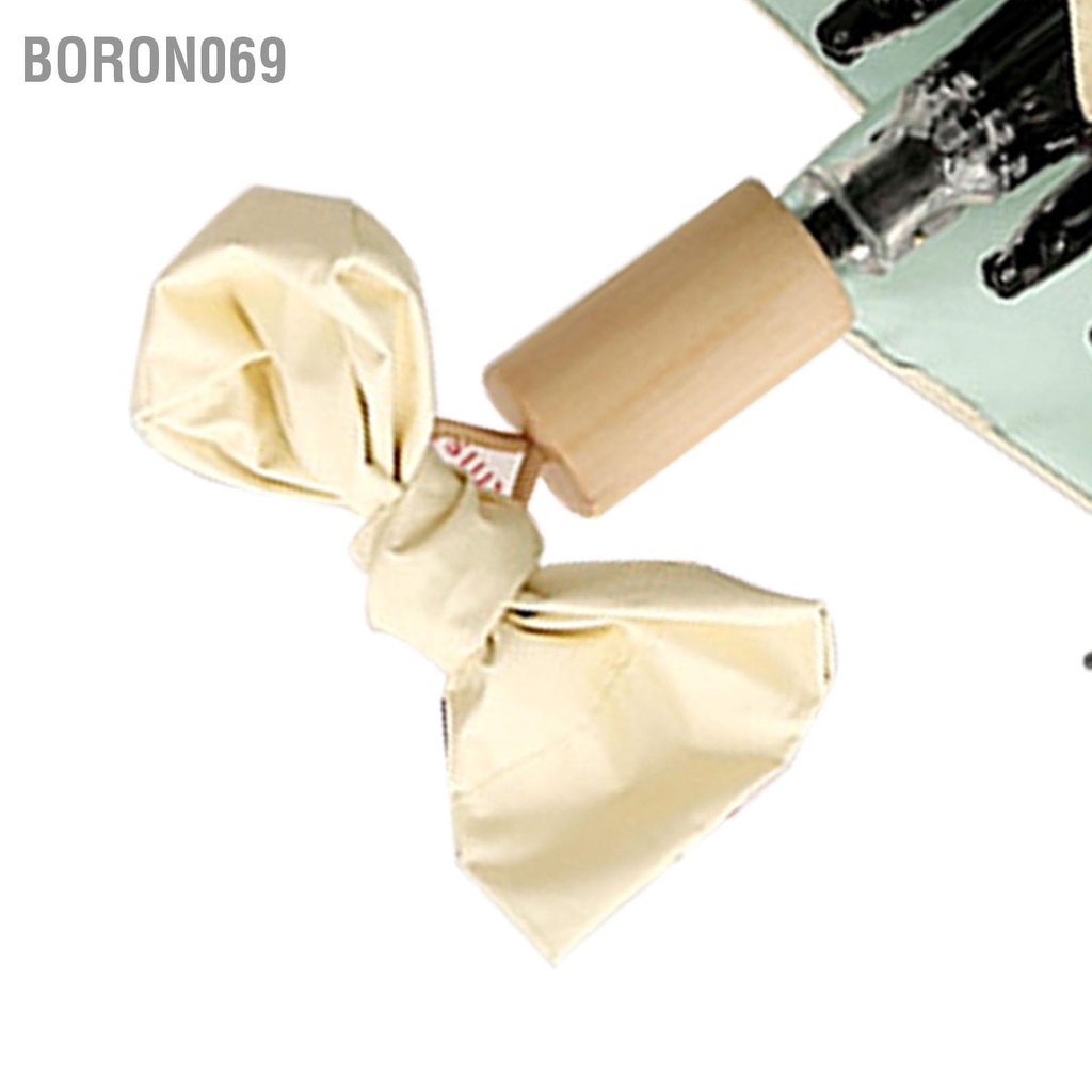 Boron069 Dù Du Lịch Màu Kem Nắng Chống Mưa Tia UV Có Thể Gập Lại Di Động Cho Nam Nữ