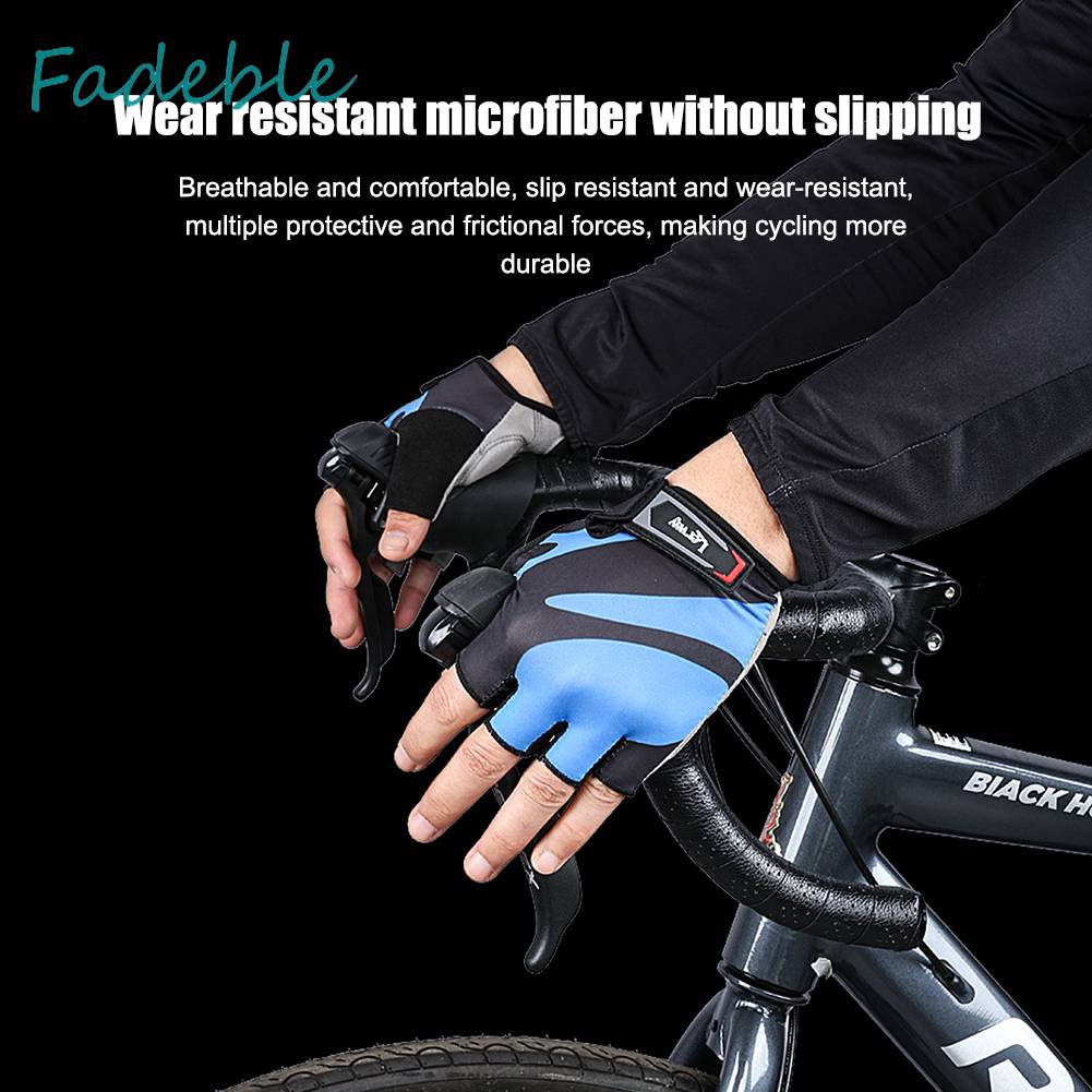 Găng Tay Thể Thao Hở Ngón Mềm Mại Thoáng Khí Lycra