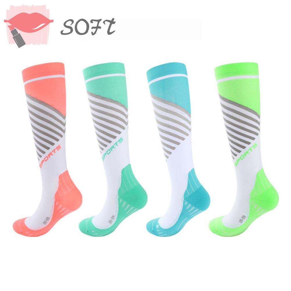 SOFTNESS Vớ Thể Thao Dài Chống Trượt Thấm Hút Mồ Hôi Tốt Thời Trang 2023