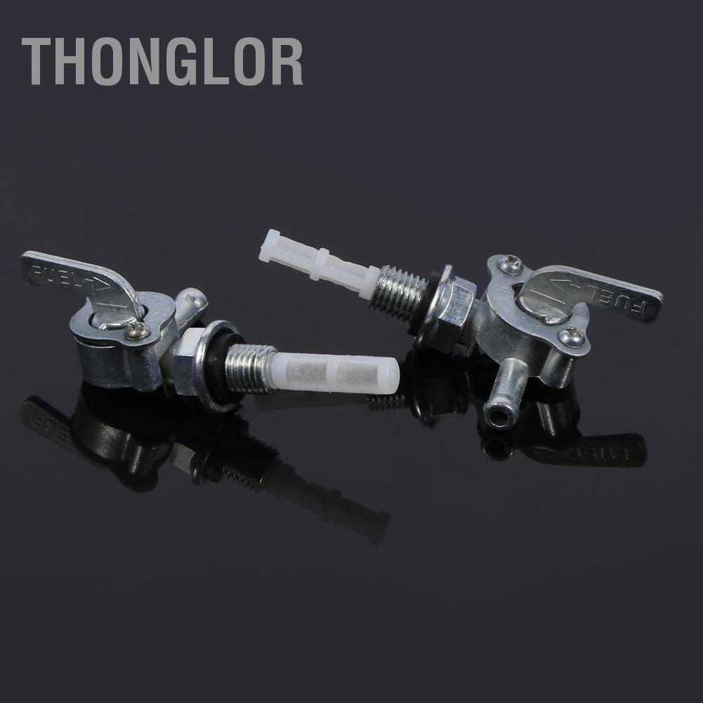 Thonglor 2 chiếc xe máy ATV Khí Xăng Bình Nhiên Liệu Van Công Tắc