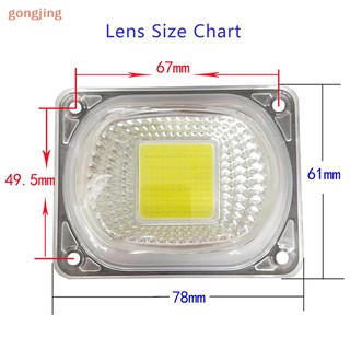 1 bộ chip cob có đèn led phản chiếu 50w dùng làm đèn pha ngoài trời diy