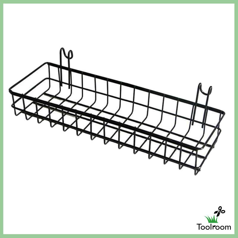 Giỏ Lưới Kim Loại Treo Tường Kích Thước 40x10x5cm