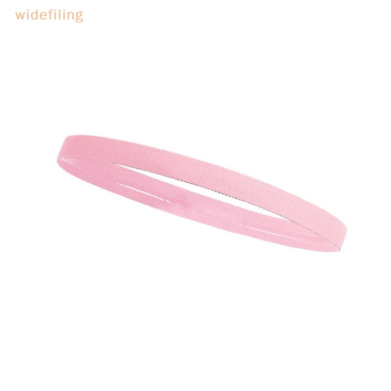 Băng Đô Silicone Bản Rộng Co Giãn Chống Trượt Thấm Mồ Hôi Dành Cho Nam Nữ Tập Thể Thao Yoga Chạy Bộ