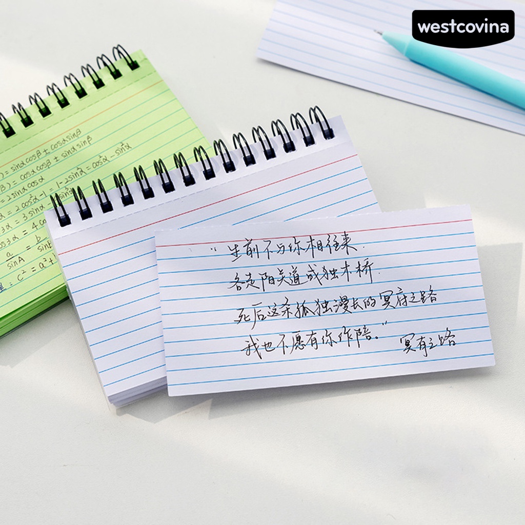 [WSTN] [WSTN]✎Sổ Ghi Chú Cuộn Tròn Dày Trơn Mịn Màu Sắc Kẹo Ngọt