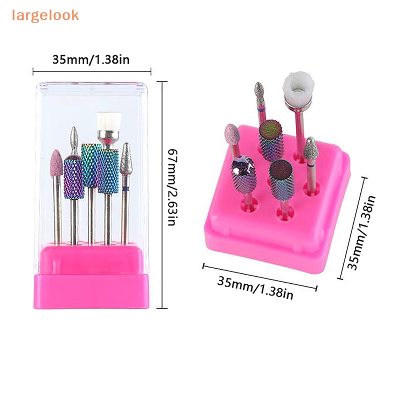 Set 7 Mũi Mài Móng Tay Bằng Thép Ceramic