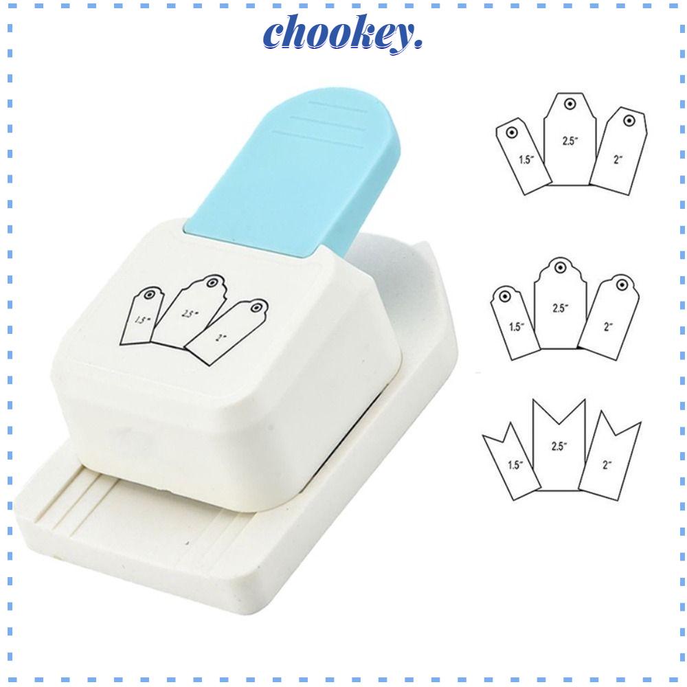 CHOOKEY Dụng Cụ Dập Nổi Góc Tròn Dùng Cho Thẻ Giấy DIY