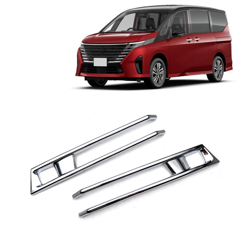 Bộ Khung Bảo Vệ Đèn Sương Mù Phía Trước Cho Nissan Serena C28 2023