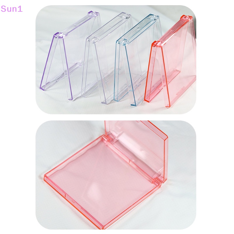 Set 5 Hộp Nhựa PP Trong Suốt Mini Đựng Mi Giả Tái Sử Dụng Tiện Lợi