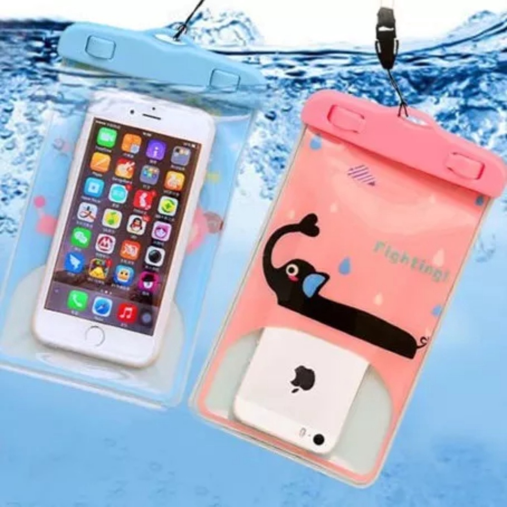 PVN25073 Túi Đựng Điện Thoại Chống Nước Hoạt Hình Dễ Thương