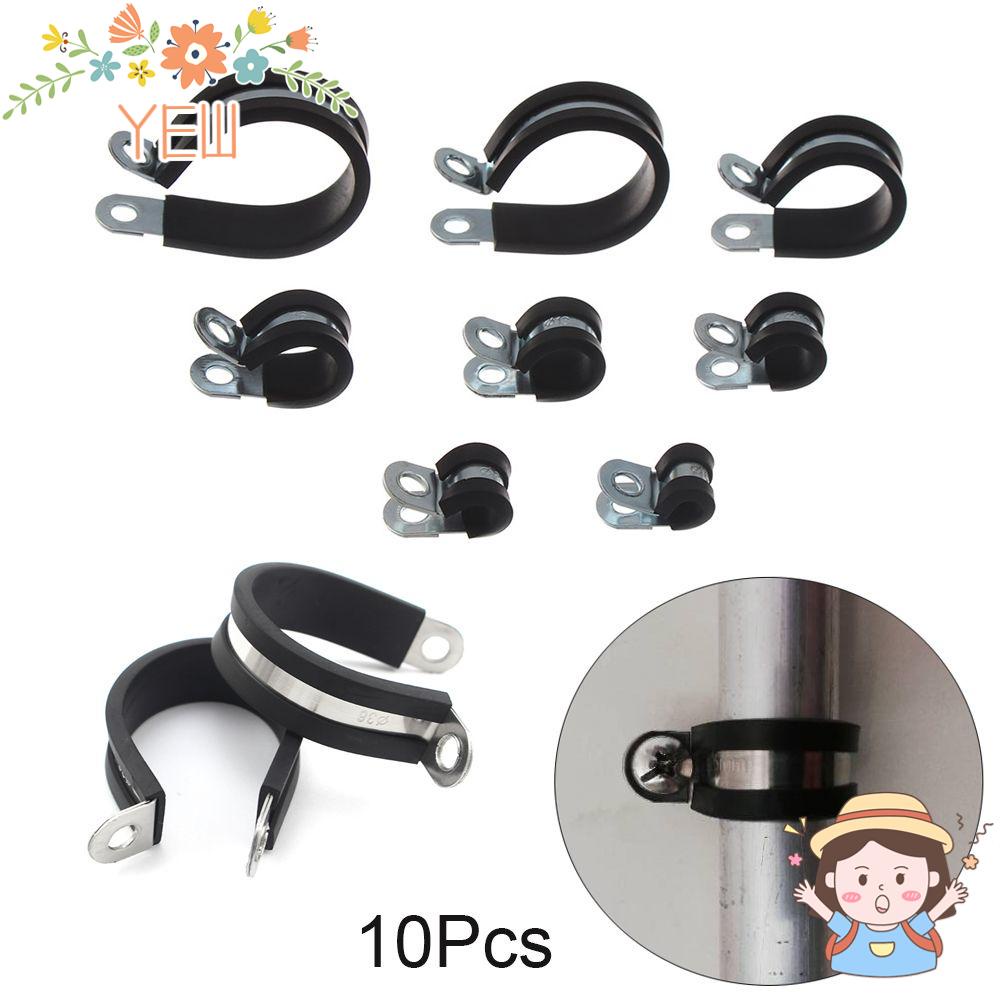 YEW Set 10 Kẹp Cố Định Ống Nước Bằng Kim Loại Tiện Dụng Chất Lượng Cao