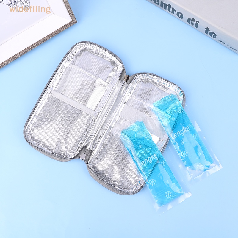 Túi Du Lịch Insulin Làm Mát Cách Nhiệt Kèm 2 Túi Đá