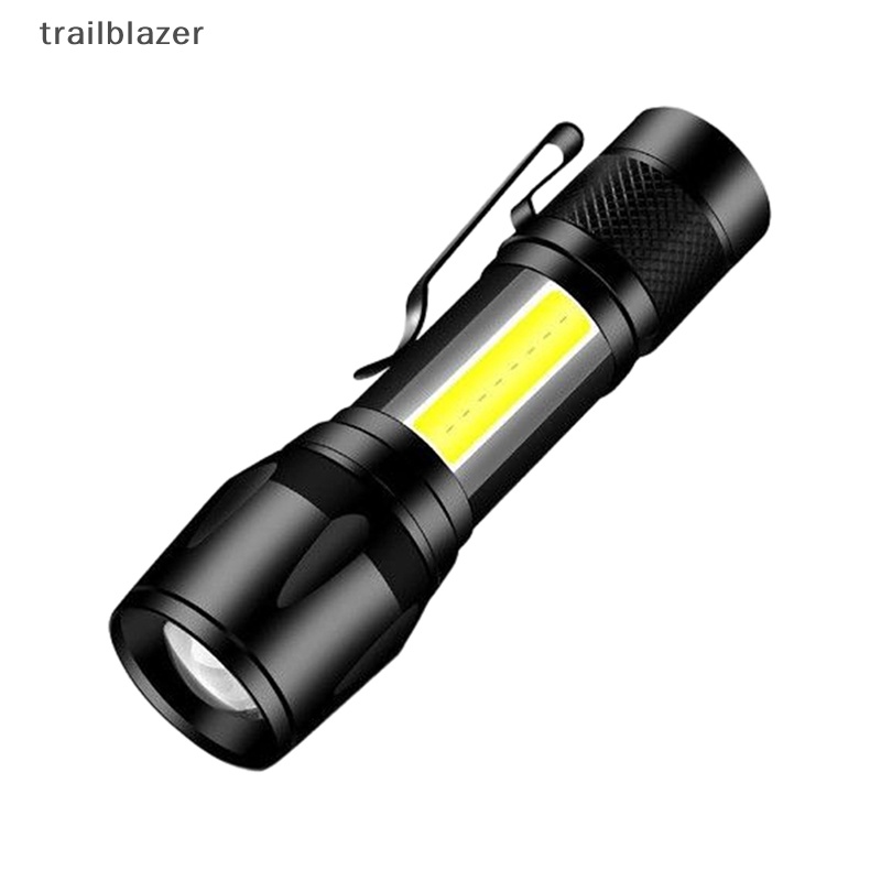 Đèn Pin LED Mini Cầm Tay Chống Nước Có Thể Sạc Lại Bằng Cổng USB