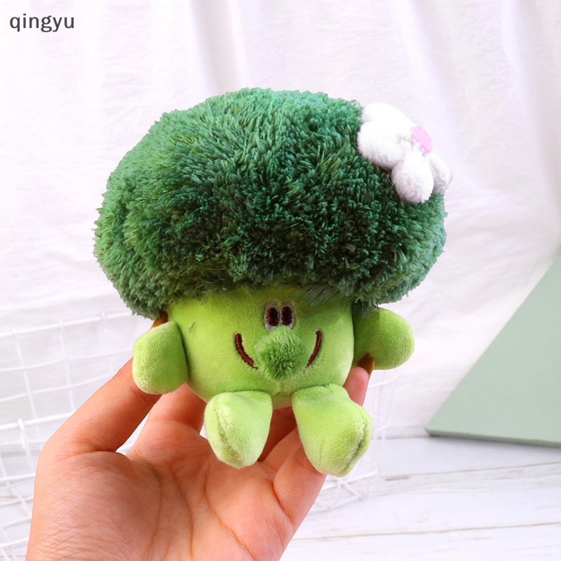 Móc Khóa Búp Bê Nhồi Bông Broccoli Dễ Thương