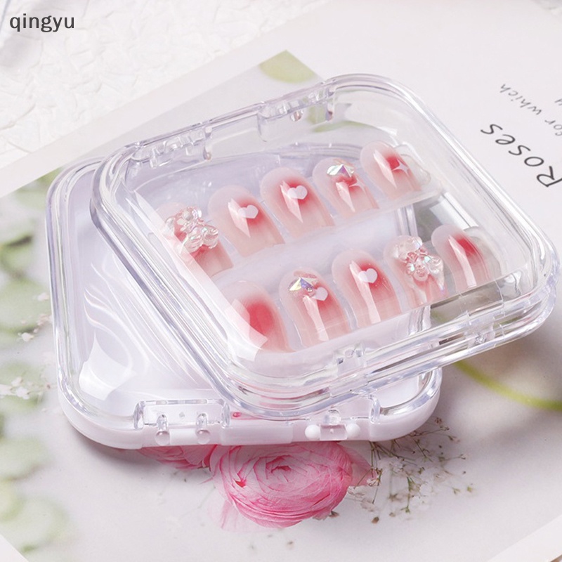 Hộp Quà Đựng Móng Tay Giả / Trang Sức Dạng Nhấn Bằng Acrylic DIY