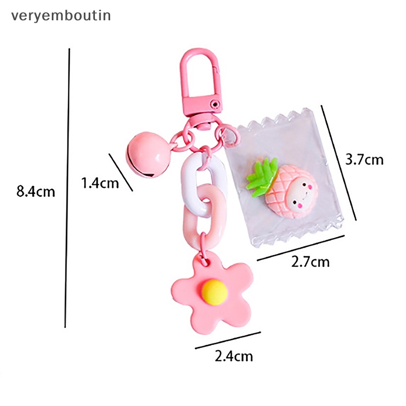 Móc Điện Thoại Dạng Chuỗi Hạt Resin Hình Hoa Dễ Thương Hữu Ích Phong Cách Hàn Quốc Cho Nữ