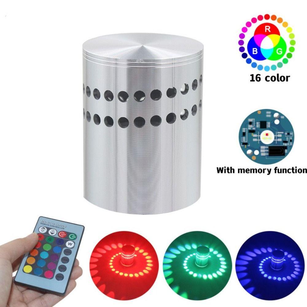 YANN1 Đèn LED Gắn Trần Nhà Ánh Sáng Màu Sắc Hiện Đại RGB 3W
